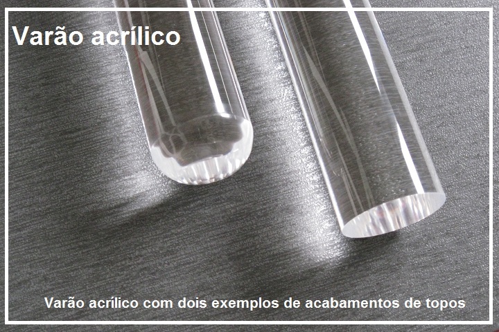 varão redondo acrilico