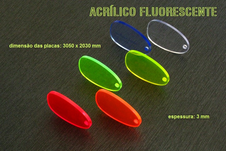 acrilico fluorescente